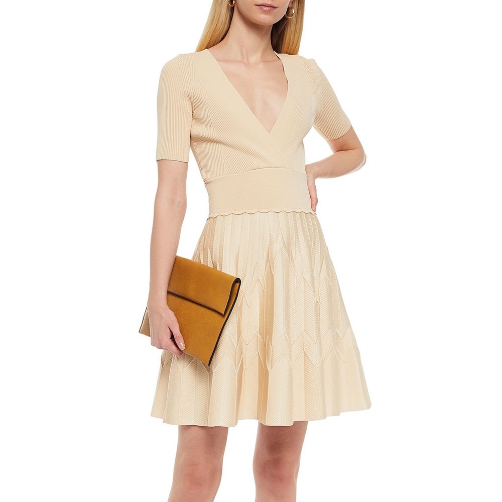 Sandro knitted dress sz 34